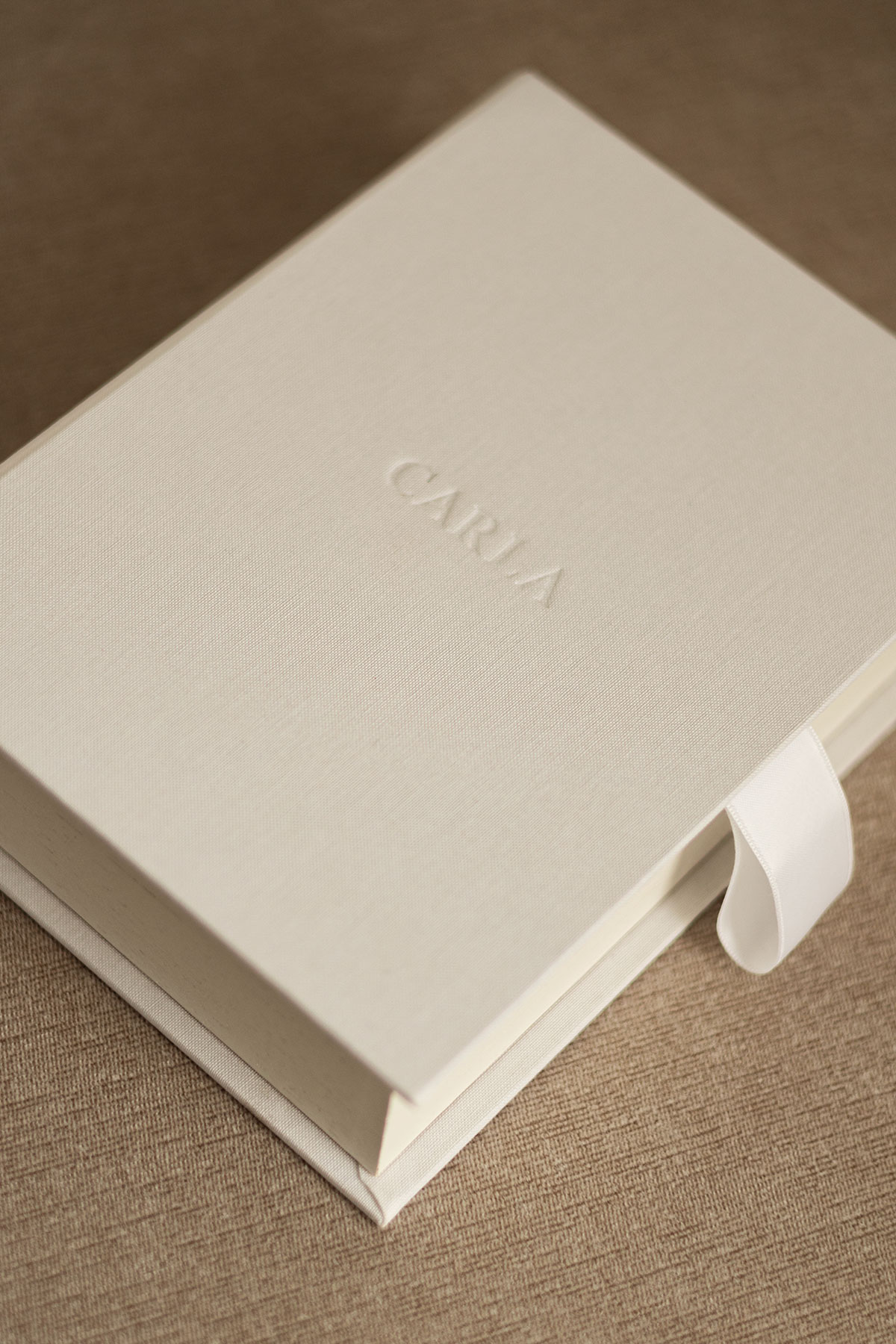 caixa personalizada de fotografias com nome gravado